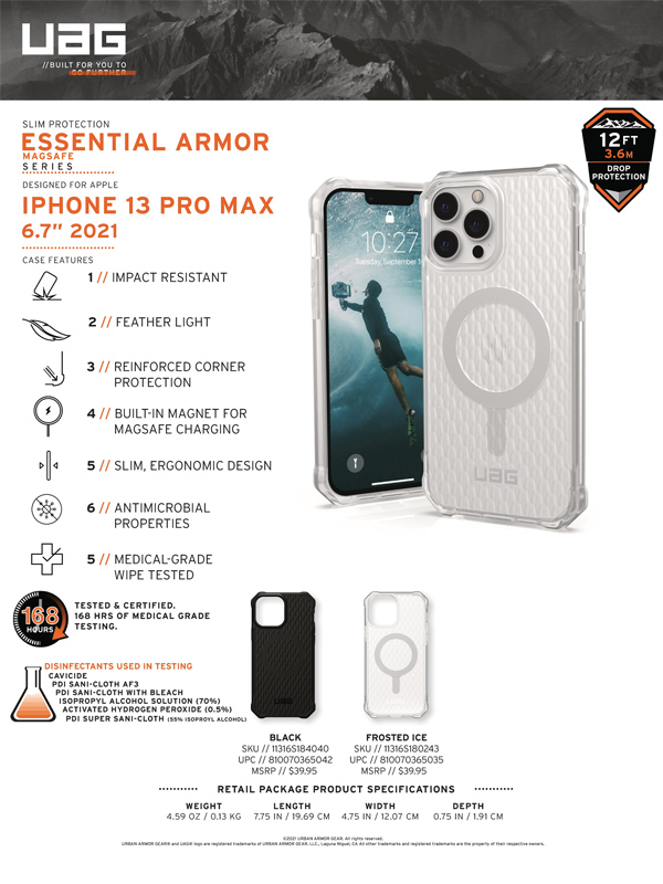 Op lung iPhone 13 UAG Essential Armor with MagSafe Series 19 bengovn