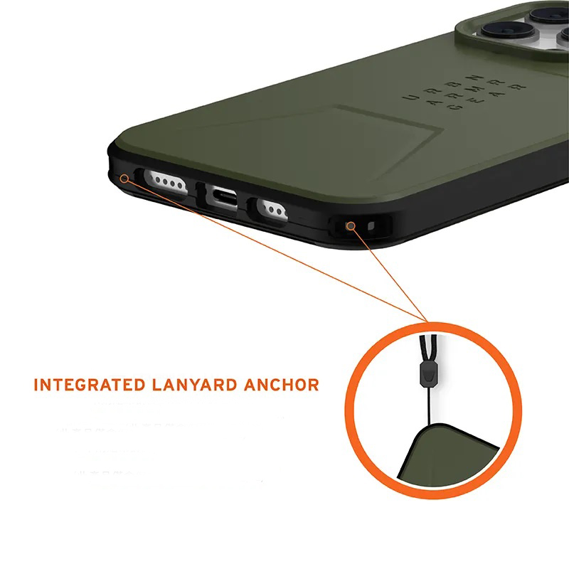 Ốp Lưng iPhone 15 Pro Max UAG Civilian MagSafe