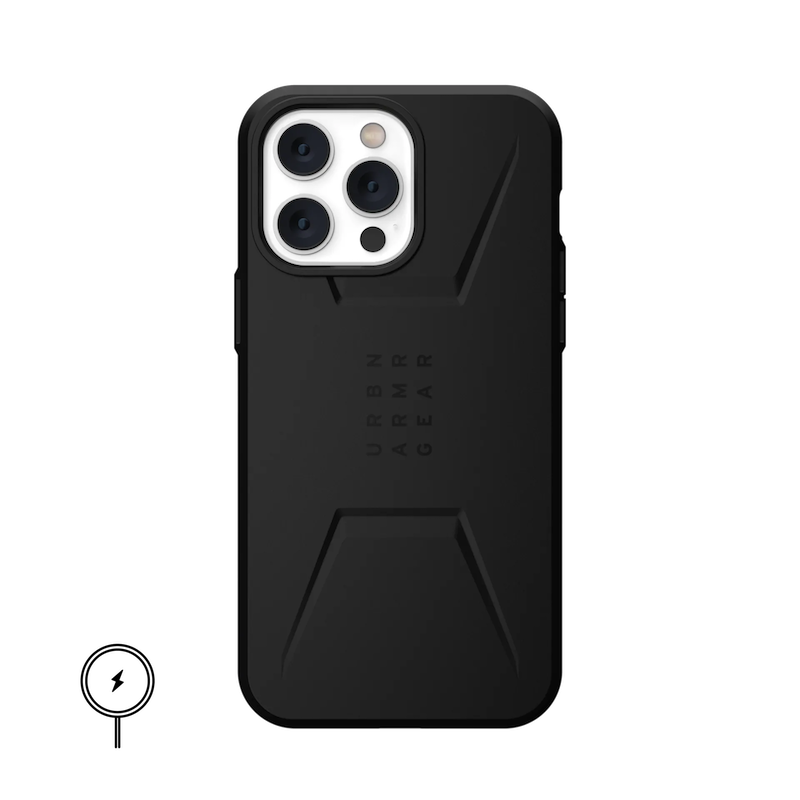 UAG HS APPLE IPHONE14 2022 6 1 TINKY CIV MAGSAFE BLK STD 01 MSICON